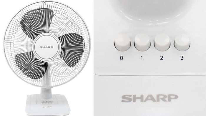 Sharp PJ-T40MV-LG có bảng điều khiển nút nhấn đơn giản