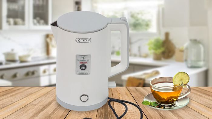 Bình đun 2 lớp cao cấp Titani TK-1825W