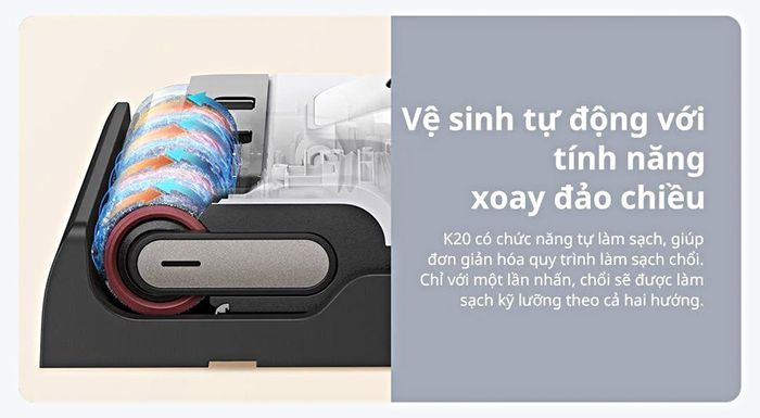 Vệ sinh cuộn lăn tự động