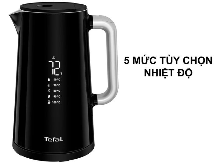 Tefal Smart & Light KO850810 tích hợp 5 tùy chọn nhiệt độ