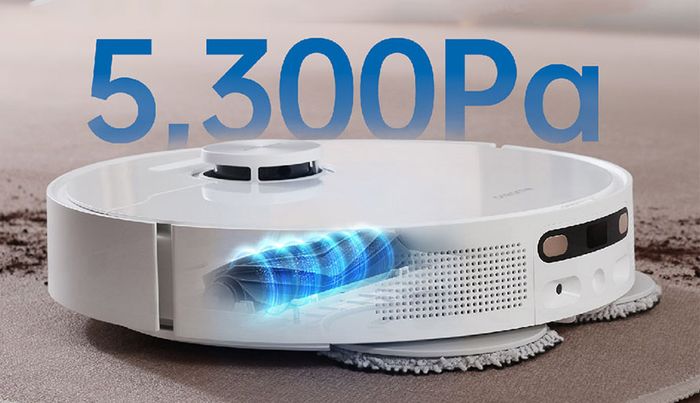 Dreame L10 Ultra có lực hút mạnh mẽ