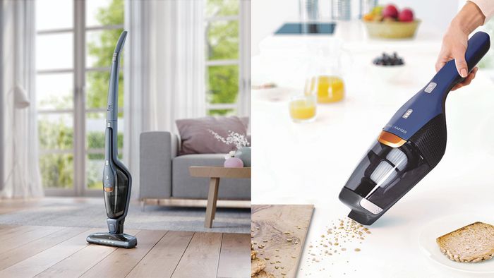 Máy hút bụi Electrolux ZB3513DB có thiết kế cầm tay nhỏ gọn