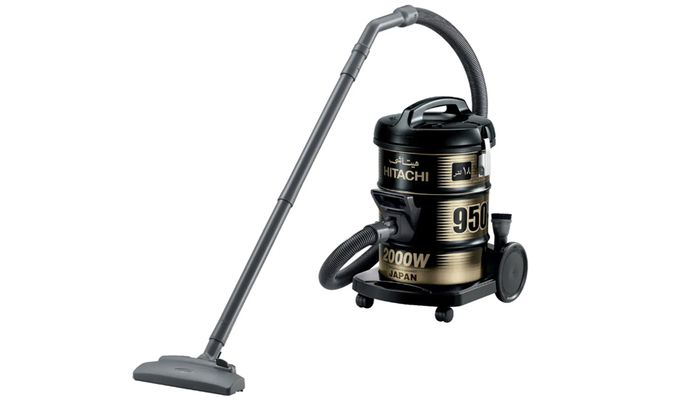 Thùng chứa bụi của Hitachi CV-950F có dung tích 18 lít