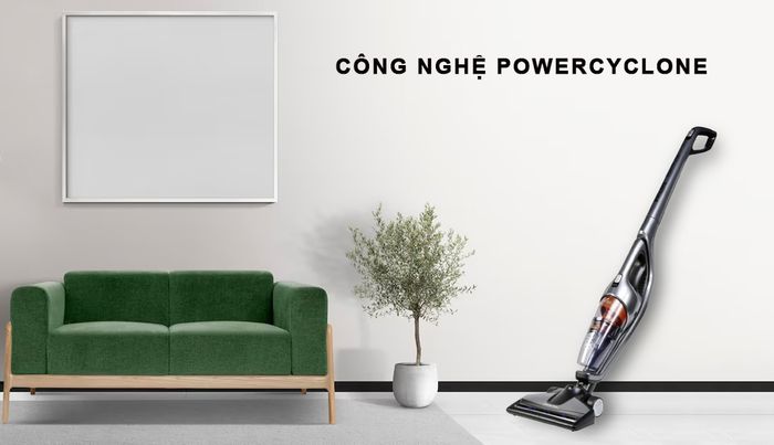 Máy Hút Bụi Philips FC6168 được tích hợp công nghệ PowerCyclone