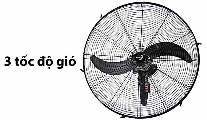 Quạt treo công nghiệp Asiavina L24001-DV0 tích hợp 3 tốc độ gió