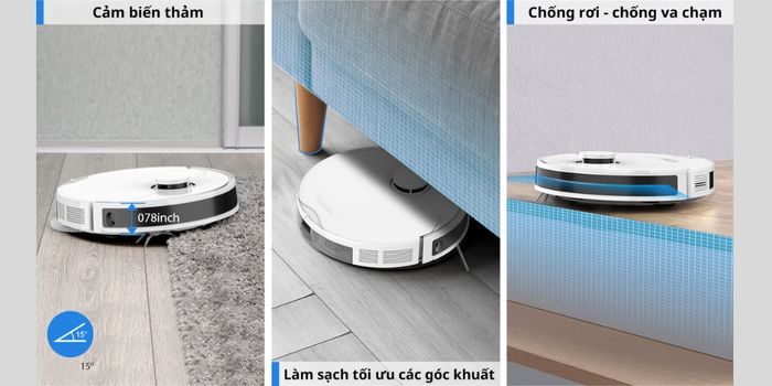 Shimono LS68W Max có hiệu quả làm sạch vượt trội