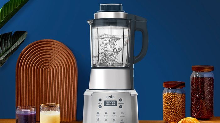 Cối xay của Unie V9S được làm từ thuỷ tinh Borosilicate cao cấp