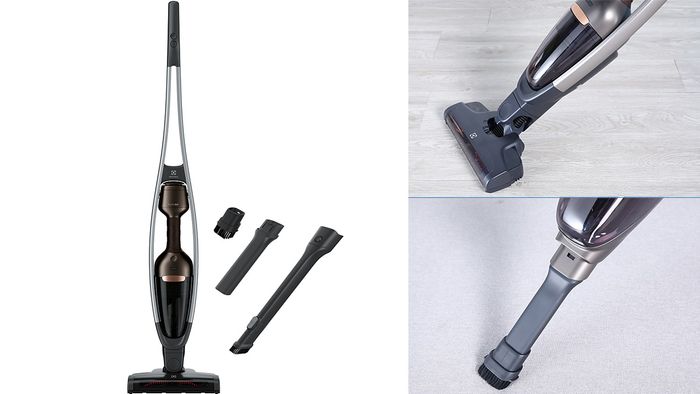 Electrolux PQ91-3EM trang bị đầu hút sàn và đầu hút khe
