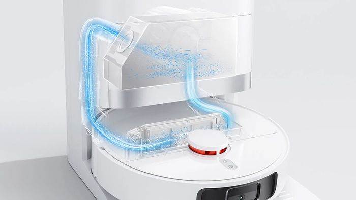 Chế độ gom rác tự động rảnh tay tới 75 ngày