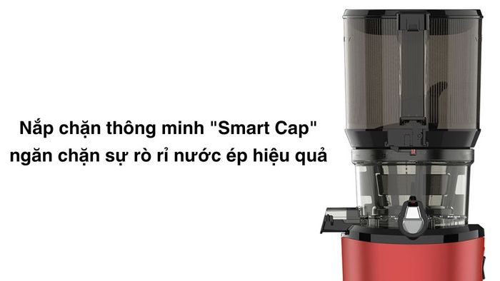 Kuvings KHS-2520CB sử dụng nắp chặn thông minh