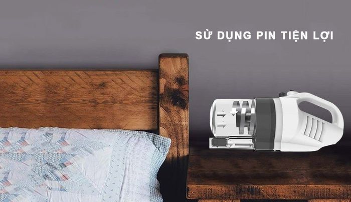 Máy hút bụi Shimono Eluxgo SVC1019L sử dụng pin tiện lợi