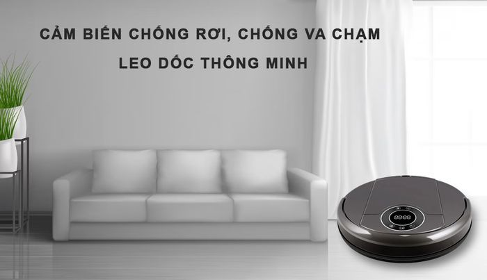 Shimono ZK808 được trang bị cảm biến chống rơi, chống va chạm