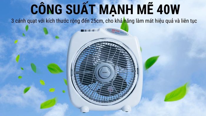 Senko BD1012 hoạt động với công suất mạnh mẽ 40W