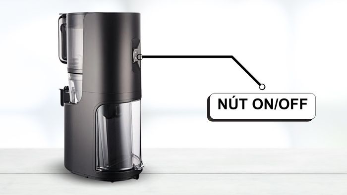 Nút gạt On/Off dễ thao tác
