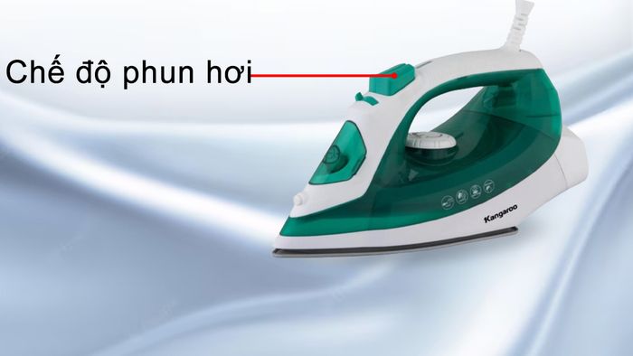 Chế độ phun hơi bàn ủi Kangaroo KGSI1800