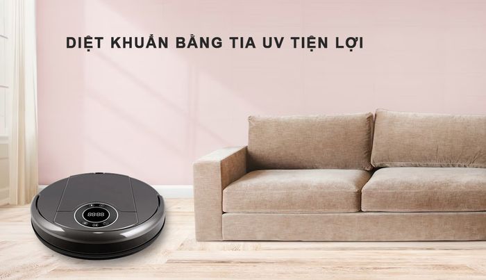 Robot Hút Bụi Shimono ZK808 có khả năng diệt khuẩn bằng tia UV