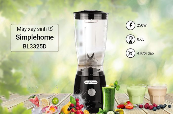 Máy xay sinh tố Simplehome BL3325D 0.6 Lít