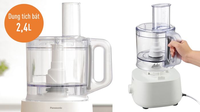 Panasonic MK-F310WRA trang bị bát nhựa SAN an toàn dung tích 2.4 lít
