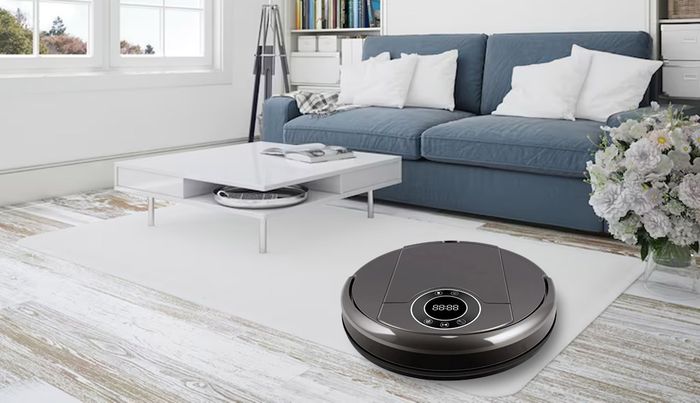 Thiết kế hiện đại của Robot Hút Bụi Shimono ZK808