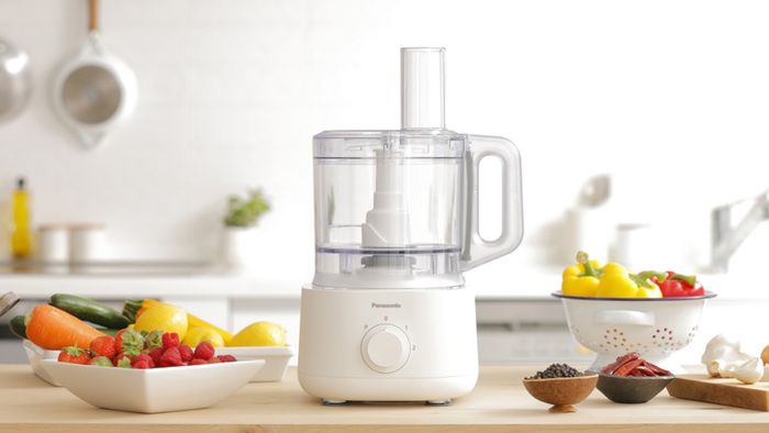 Máy chế biến thực phẩm Panasonic MK-F310WRA được thiết kế tối giản