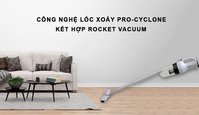 Máy Hút Bụi Shimono SVC1015 được tích hợp hai công nghệ hiện đại