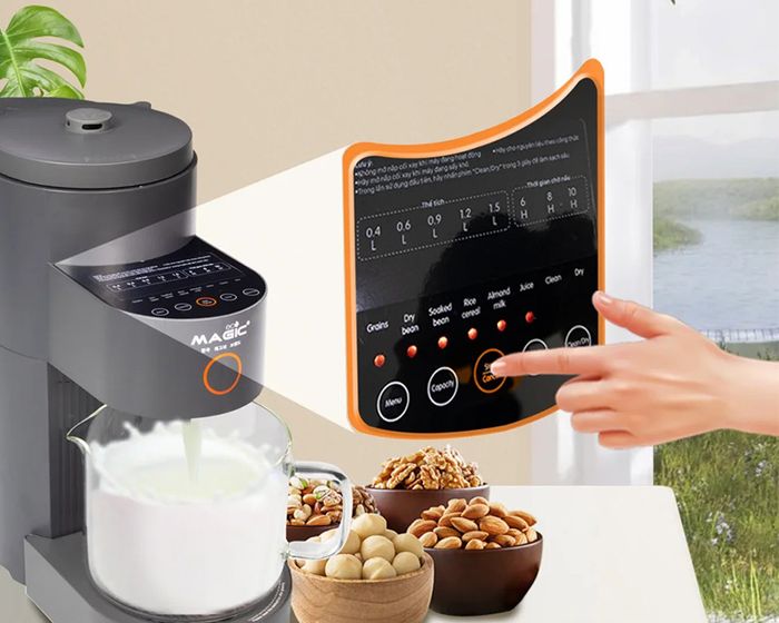 Thao tác trên bảng điều khiển đơn giản