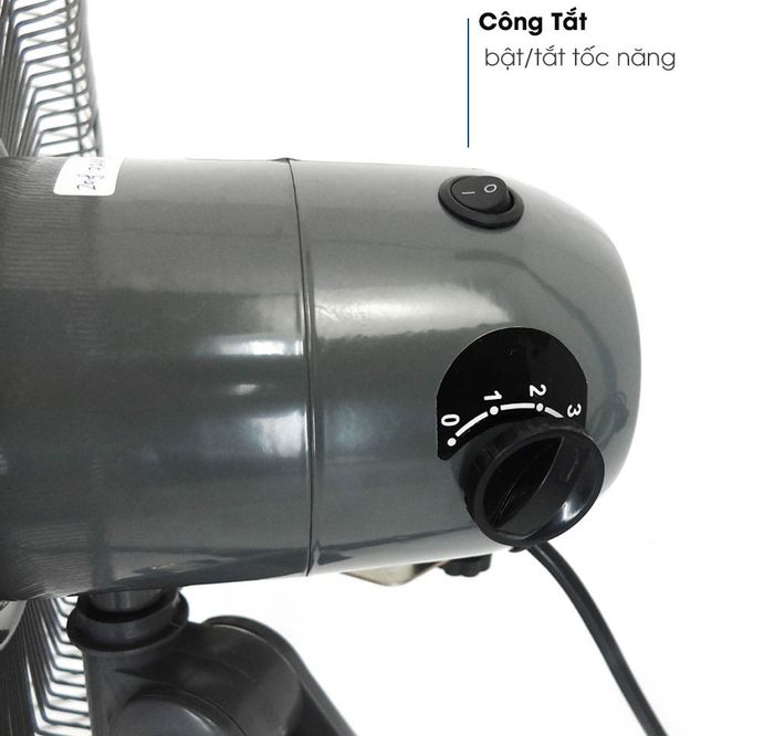 Tích hợp tốc năng quay, dừng tiện lợi