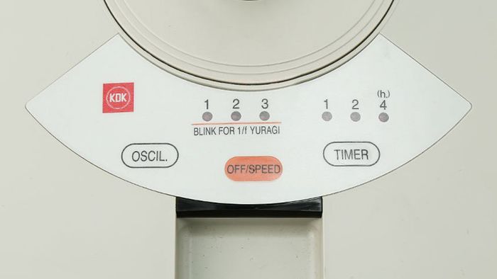 KDK N30NH(BR) có 3 tốc độ gió tùy chỉnh