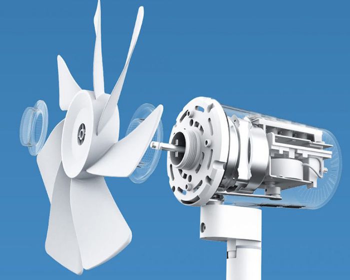 Xiaomi Mi Smart Standing Fan 2 Lite dùng DC không chổi than mạnh mẽ