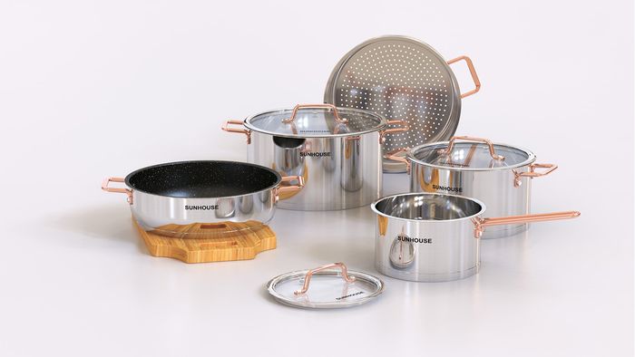Sunhouse SHG989 có thân bằng inox 304 cao cấp