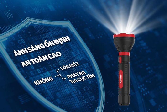 Sunhouse SHE-4351 cung cấp ánh sáng ổn định
