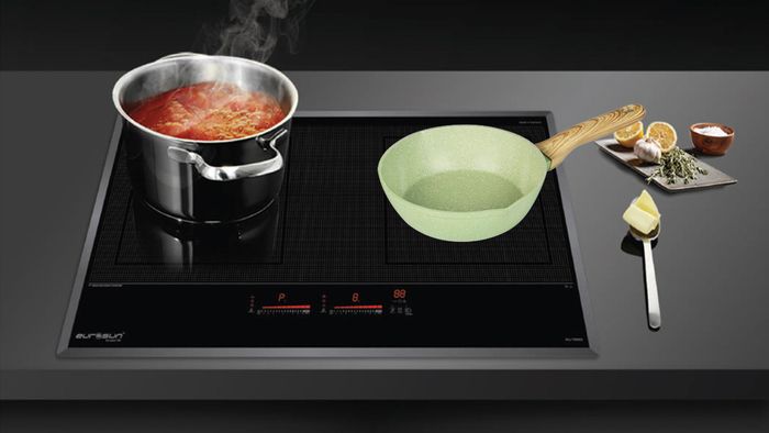 Greencook 20cm GCP231-20IH sử dụng được trên tất cả các loại bếp