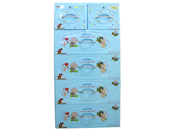 Tủ IBABY 05 Ngăn Kn Trắng - Dương- 6011