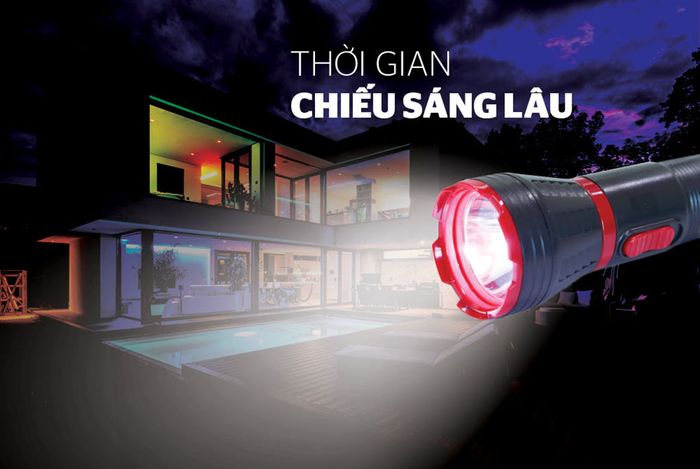 Sunhouse SHE-4351 có thời gian chiếu sáng lâu