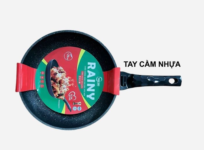 Tay cầm cách nhiệt của chảo đúc đáy từ 24cm Rainy Diamond RNDT24TT