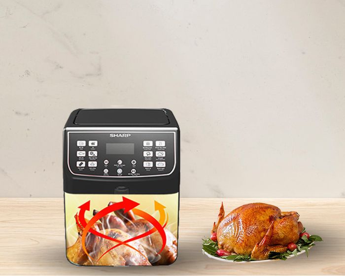 Công nghệ Rapid Air giúp món ăn thêm thơm ngon tròn vị