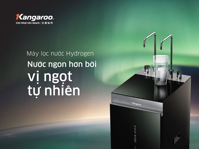 3 chế độ nước Nóng – Lạnh – Hydrogen tiện lợi
