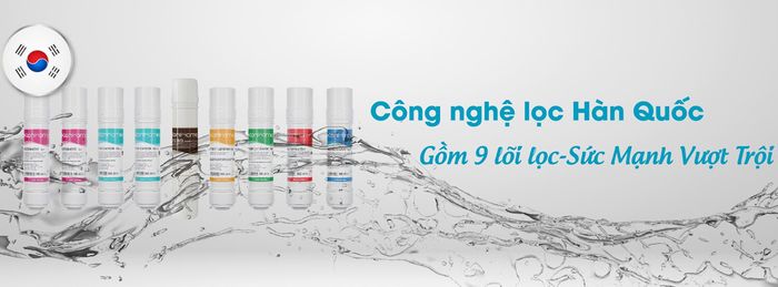9 cấp lọc máy lọc nước Korihome WPK-910