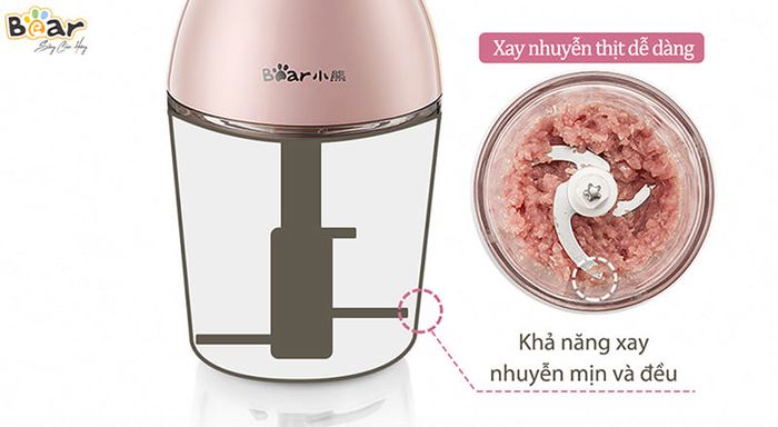 Máy xay Bear QSJ-B02U2 xay thịt dễ dàng