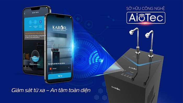 Karofi KAD-N69 trang bị công nghệ Aiotec chủ động quản lý tiện lợi