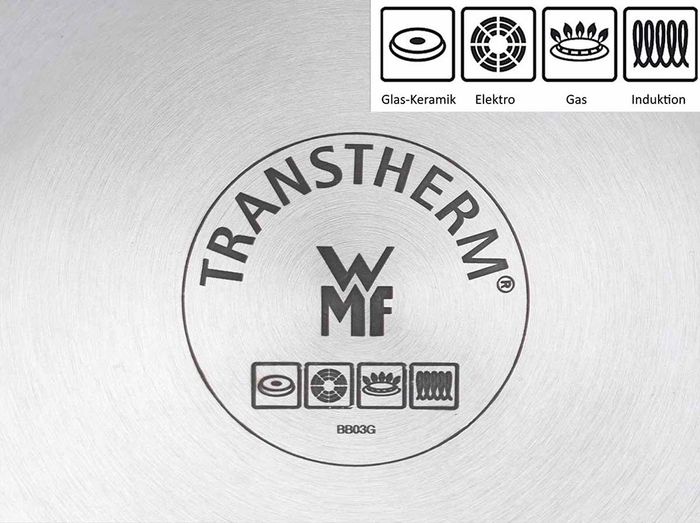 Bộ nồi Diadem Plus WMF 0730026040 tích hợp đáy đa năng TransTherm