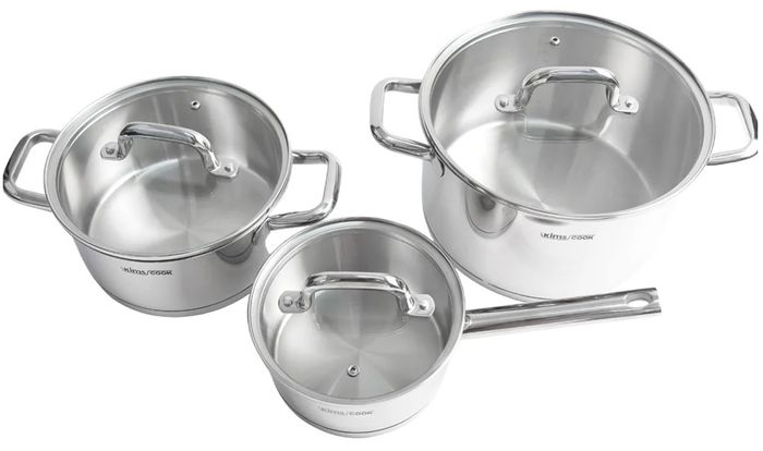 Nắp nồi trong suốt, dễ quan sát thực phẩm