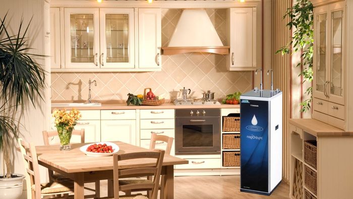 Máy lọc nước Sanaky VH 4102VD được thiết kế kiểu tủ đứng