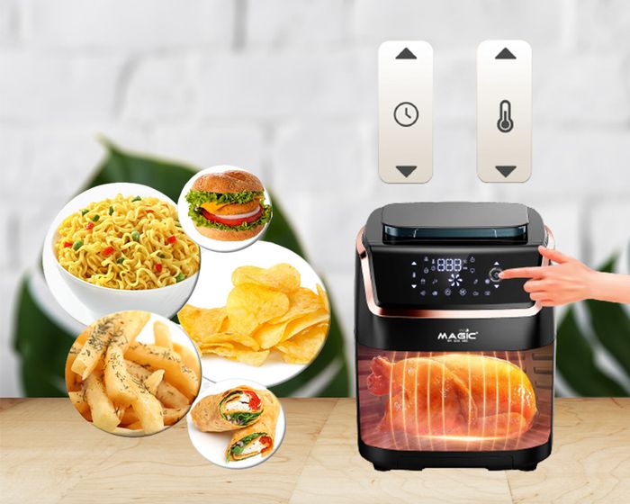 Bảng điều khiển cảm ứng giúp người dùng dễ thao tác
