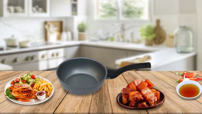 Chảo sâu chống dính Ceramic Titani TWP-18NI