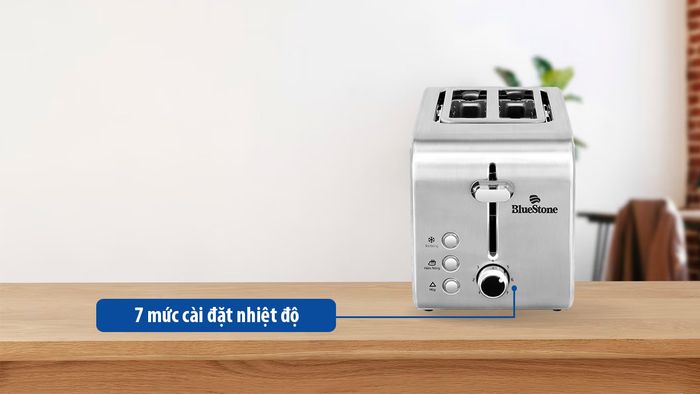 7 mức cài đặt nhiệt độ