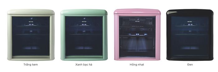Đa dạng màu sắc