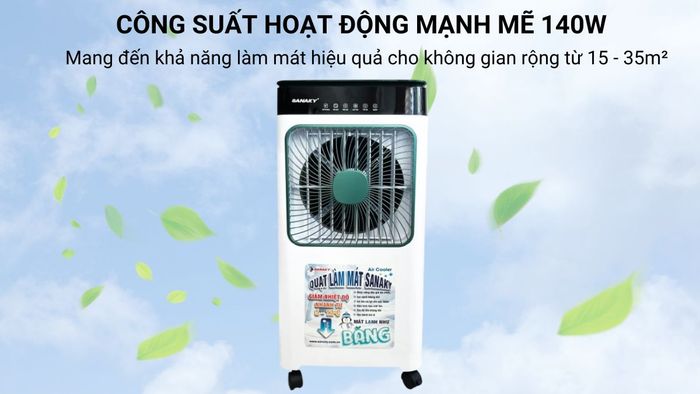 Sanaky VH-4500AR hoạt động với công suất 140W