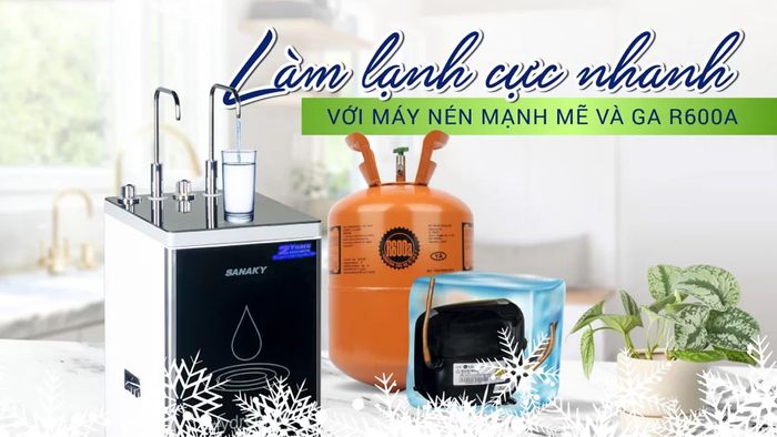 Hệ thống làm lạnh Block máy lọc nước Sanaky VH-202HY