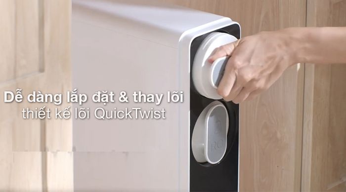 Máy lọc nước Philips AUT2015 lắp đặt và thay lõi dễ dàng